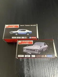 ミニカーセット DATSUN SKYLINE CEDRIC など - メルカリ