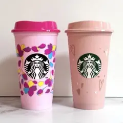 スターバックス　リユーザブルカップ　2個セット SAKURA バレンタイン