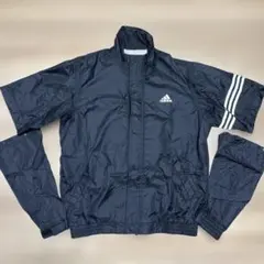 00s adidas ナイロンジャケット 2Way ブラック M