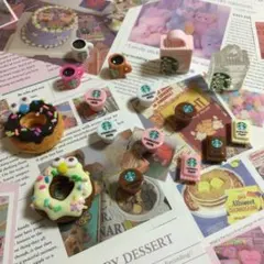 デコパーツ カフェ コーヒー ミルク カプチーノ ブレイクタイム