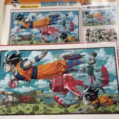 ドラゴンボール 一番くじ C賞 40周年記念 見開きビジュアルボード イラスト①