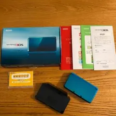 美品　ニンテンドー3DS 本体 アクアブルー