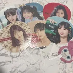 安値‼️Twice モモ うちわ 7枚セット バラ売りも可