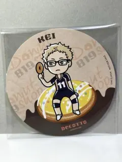 ⚡️⚡️⚡️ハイキュー　月島蛍　DECOTTO コースター⚡️⚡️⚡️