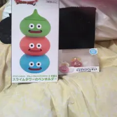 スライムタワーのペンホルダー、ビッグクリアフィギュアセット