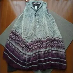 【未使用品】AS KNOW AS olaca ノースリーブ ワンピースのサムネイル