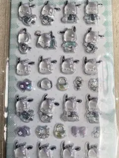 【海外正規品】新作　サンリオ　ポチャッコ　3Dクリスタルドロップシール