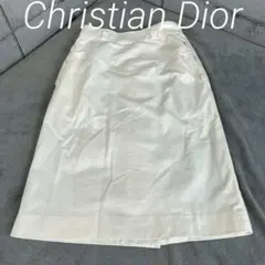 【Christian Dior 】ホワイト系スカート
