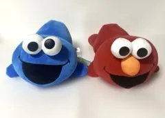 セサミストリート ぬいぐるみ エルモ クッキーモンスター