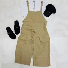 チャオパニックティピー リネンワイドシルエットサロペットのサムネイル