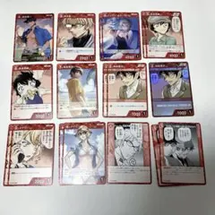 名探偵コナンTCG　西と東の大決戦　キャラカード　イベントカード　赤