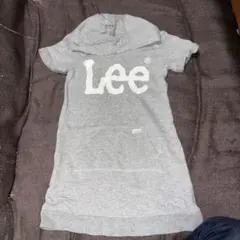 夏セールオール500円♡Lee 半袖 フード付き ワンピース120cmのサムネイル