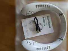 ホワイト ネッククーラー ハンズフリー