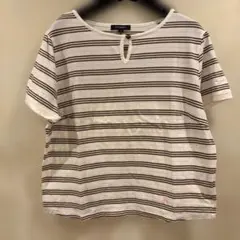 【美品】BURBERRY ストライプ Tシャツ サイズ5