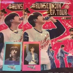 BTS ジン RUNSEOKJIN JAPAN タワレコ ユニバ クリアポスター - メルカリ