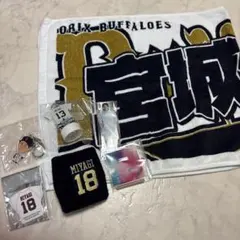 オリックスバファローズ 宮城大弥 グッズセットのサムネイル