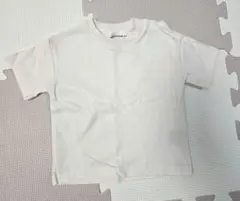 新品 H&M 無地Tシャツ 70 オフホワイト