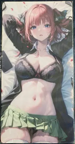 【五等分の花嫁】中野ニ乃 プレイマット/ラバーマット/マウスパッド