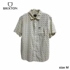 BRIXTON ブリクストン　総柄 半袖シャツ　size Mのサムネイル