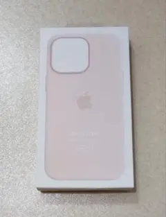 【純正】新品 iPhone 13 Pro シリコンケース チョークピンク