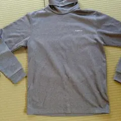 kasco グレー タートルネック