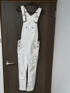 Lee ホワイト オーバーオール 値下げ！