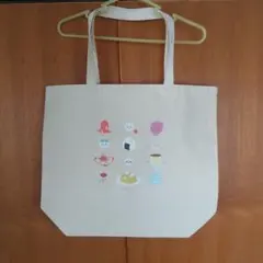 ちいかわ もぐもぐ本舗 トートバッグ ベージュ ハチワレ うさぎ モモンガ