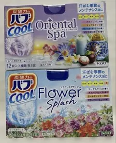 花王_炭酸力のバブクール薬用入浴剤8種類各3錠のサムネイル