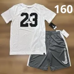 ナイキ　160 ジョーダン　セットアップ　半袖 Tシャツ　ハーフパンツ　短パン