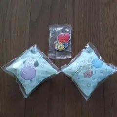 BT21 ×くら寿司 キーホルダー 3個セット