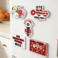 即購入OK BTS アクリル マグネット5点セットのサムネイル
