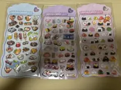 CRYSTALCAMEO 寿司・和食シールセット 3枚