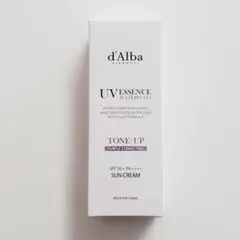 新品　d'Alba ダルバ ウォータフル トーンアップサンクリーム　パープル