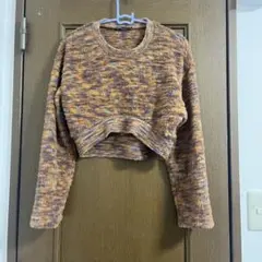 ZARA クロップドニット