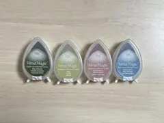 インクパッド 4色セット 結婚証明書 ウェディングツリー スタンプ台