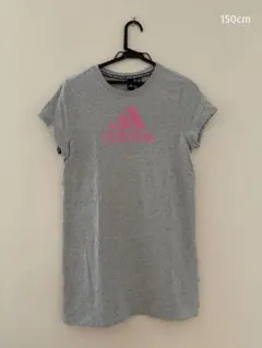 アディダス adidas Tシャツ ワンピース チュニック 150 女の子 半袖のサムネイル