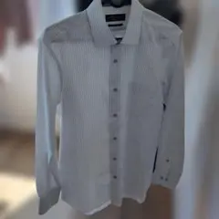 hiromichi nakano ストライプ 長袖シャツ スリムモデルのサムネイル