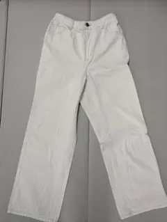 samansa Mos2 blue ストレートパンツ ホワイトのサムネイル