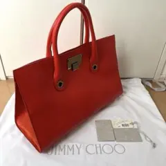 JIMMY CHOO RILEY ライリーL トートーバッグ レザー スエードのサムネイル