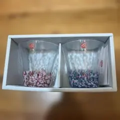 津軽びいどろ　ペアグラス 2個セット
