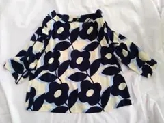 sale／H&M フラワーパターン ブラウス 36