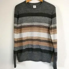 美品✨GAPギャップ ニットセーター ボーダー柄 大きめのS
