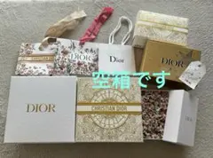 Dior ショッパー袋 ギフト空箱 ノベルティドライフラワーセット