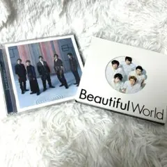 嵐アルバム【Beautiful World】＋シングル【Love Rainbow - メルカリ
