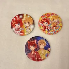 すとぷり 缶バッジ るぅとくん 莉犬くん るぅりーぬ