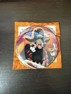 ワンピース 麦わらストア輩 缶バッジ 黒ひげ