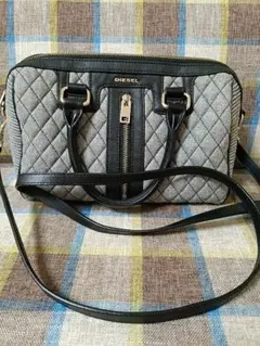 DIESEL キルティングミニボストン　美品　ほぼ未使用