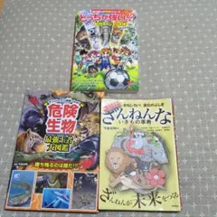 おもしろい!進化のふしぎ さらにざんねんないきもの事典　他2冊　まとめ売り