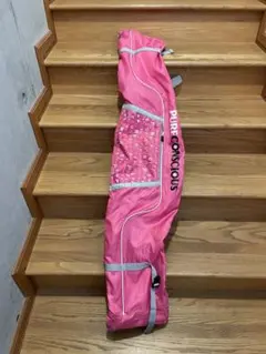 使いやすいフルオープンタイプ PURE CONSCIOUS スキーケース ピンク