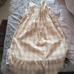 チェック柄ワンピース 美品